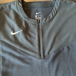 Nike Black Quarter-Zip Top